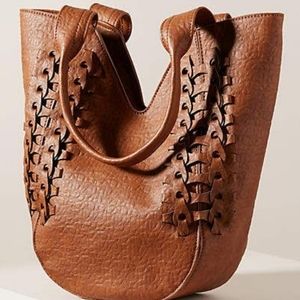 Anthropologie Carson Braided Tote Bag